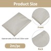 SUPERFINDINGS 6.56FT/2M Faraday Fabric Military Grade Cloth 1.1M/43.3" Wide Blanched