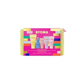 BYOMA Mini Heroes Set de Introducción con Neceser, Kit de 5 Productos de Cuidado Facial