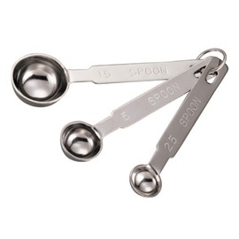 18 – 8 Thick Mouth Measuring Spoons, 3 Pairs