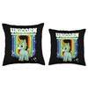 Unicorn Dream Sparkle Bigger Unicorn Throw Pillow