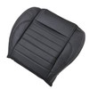 Mythoria Front Driver Bottom Replacement Leather Seat Cover Black #