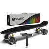Skatro Mini Cruiser Skateboard. 22x6inch Retro Style Plastic Board Comes