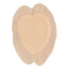 Heart Shaped Silicone Foam Dressing Bordered Waterproof Wound Bandage 18x18cm/7.09x7.09in