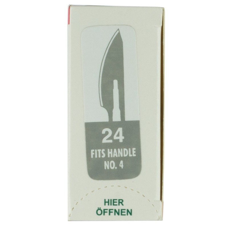 May Scalpel Blades Figure 24 Carbon Steel for Scalpel Holder