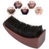 Men Beard Brush Anti Frizz Oil Head Bristle Face Massage