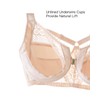 Front Closure Racerback Bras for Women Plus Size Full Coverage