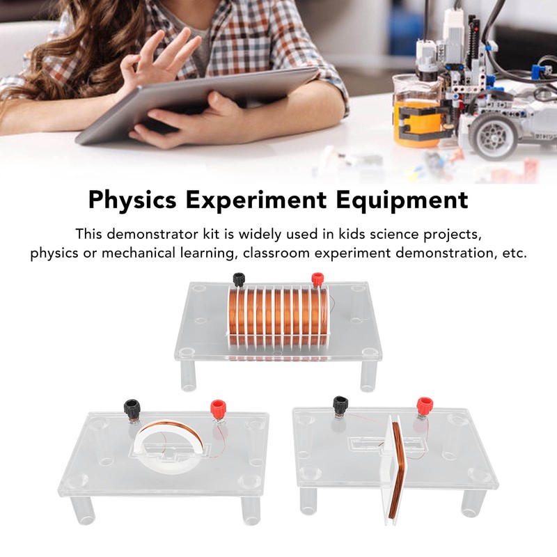 Current Magnetic Field Demonstrator Solenoid Coil Distribution Equipment Physics Teaching