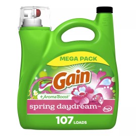Gain Spring Daydream Liquid Laundry Detergent 154 Fl Oz Long Lasting Freshness