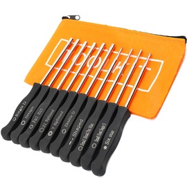 HSXWJ Carburetor Adjustment Tool Screwdriver Kit for Common 2-Cycle Sears Craftsman Poulan Husqvarna Weedeater Echo Toro Ryobi Homelite Small Engine,10 pcs Carburetor Adjuster Tool