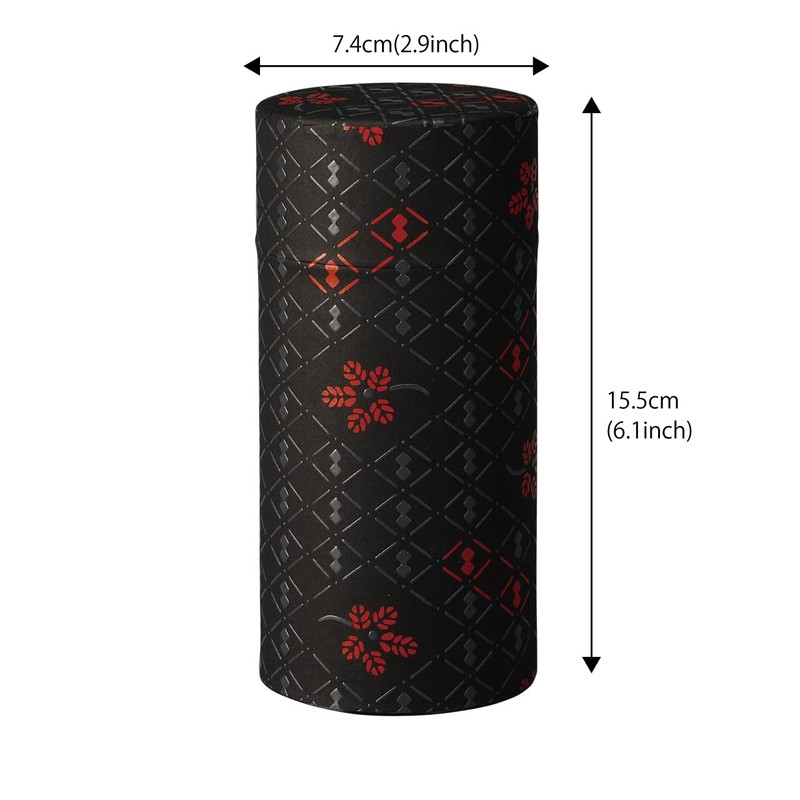 Noguchi Kumataro Tea Garden, Tea Canister, Large Capacity, 7.1 oz