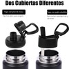 Termo,Termo de Acero Inoxidable,Botella Térmica(1200ML), Termo de Agua con 2