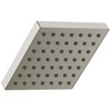 Delta Faucet Modern 5-inch Single-Spray Shower Head, Brushed Nickel Square