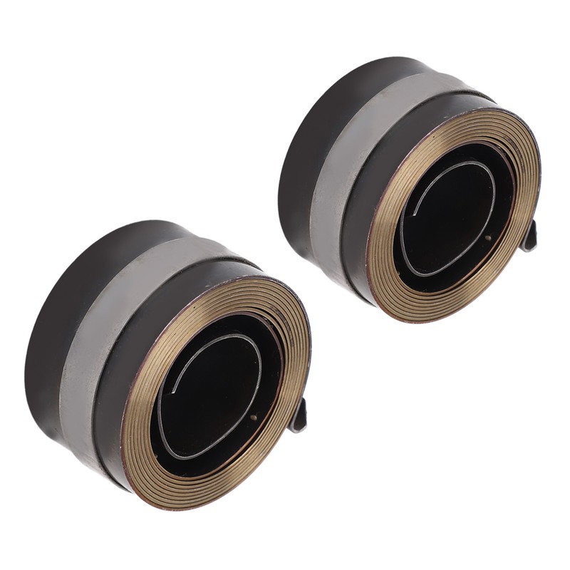 2Pcs Drill Press Return Spring Metal Recoil Feed Quill Coil