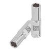 Truper D-1216-HL, Dado largos de 6 puntas std, 1/2", cuadro