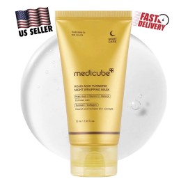 Medicube Kojic Acid Turmeric Night Wrapping Mask 75ml | Brightening/Gl