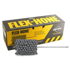 Brush Research GBD41432 FLEX-HONE®, 4-1/4" (108mm) Diameter, 320 Grit, Silicon Carbide, for Mild Steel, Stainless Steel Cast Iron and Softer Ferrous Materials