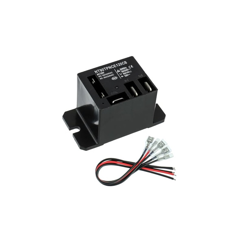 JAMHER 1 Pack NT90-AC120V-10X Power Relay AC 120V Coil 30A