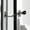 Stainless Steel Window Chain Lock Guard Door Restrictor Child Safety