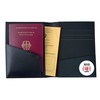 SIGEL CO903 Travel Document Organiser, vaccination card cover, RFID-blocking foil,