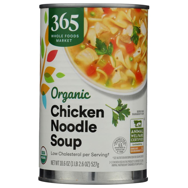 365 by Whole Foods Market, Organic Chicken Noodle Soup, 18.6