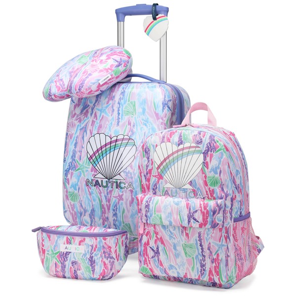 Nautica Kids Luggage - 18" Airline Approved Rolling Hardside Upright