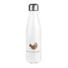 Kadoc Elle est ou la Poulette Insulated Flask White