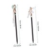 TOVINANNA Sets Chinese Style Hair Sticks Wood Hair Pin Chopstick
