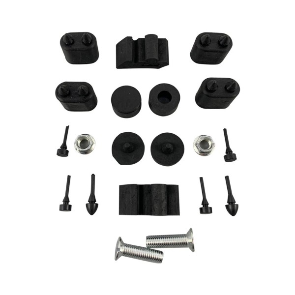 lentes Rubber Stopper + Hood Adjusters Stoppers Bumpers For 1967-1969