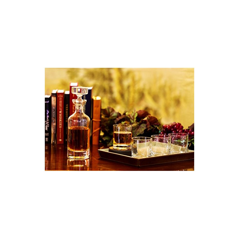 Ravenscroft Crystal Wellington Whisky Set, 5-Piece