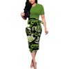 BOGURST Casual Summer Elegant Dresses for Women Work Dresses Green