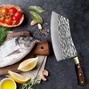 Serbian Chef Knife Meat Cleaver Sharp Slicing Knife Forged Butcher