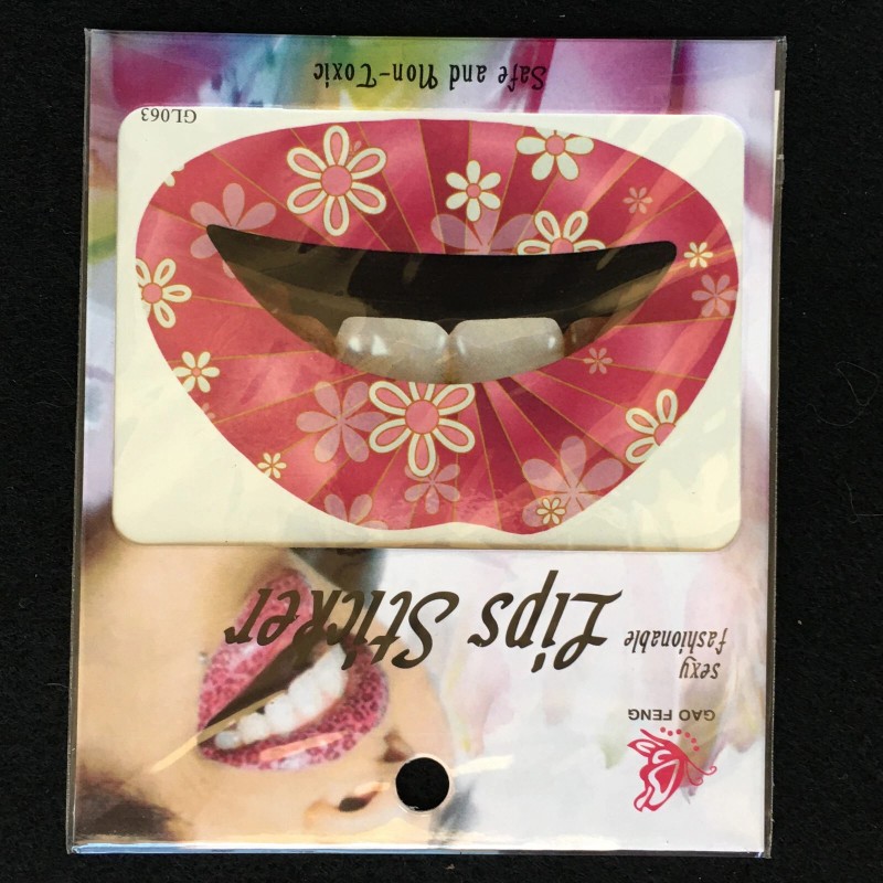 Gao Feng Temporary Lip Tattoo Sticker Lipstick Art Transfer With