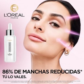 L'Oréal Paris Glycolic Bright Sérum Anti-Manchas, 8% Melasyl + Glicólico + Niacinamida, Reduce Manchas Solares, de la Edad y Post-Imperfecciones, Comb