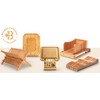Dish Drying Rack - Bamboo Dish Rack for Kitchen Counter,