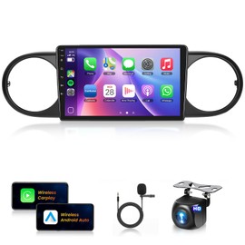 [6+128G]-8Core Car Stereo for Toyota Scion xB 2007-2019 Wireless Carplay Android Auto,9" IPS Touch Screen,Android/GPS/WiFi/32EQ DSP/59UI/Bluetooth5.0/SWC/Backup Camera&Mic for Scion Radio