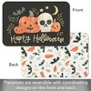 CounterArt Spooky Season 4 Pack Reversible Easy Care Flexible Plastic