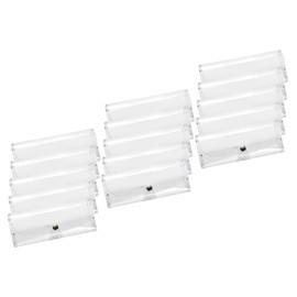 LABRIMP Cases Eyeglass Cases Set 15pcs Plastic Eyeglass Case for Men Sunglasses Storage with Hard Frame Support Easy to Carry
