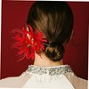 NOLITOY Flower Hairpin Metal Hair Stick for Hanfu Traditional Chinese