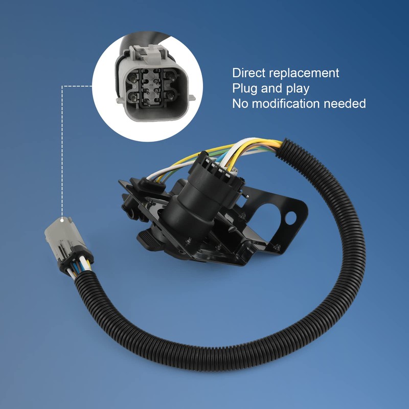 DICMIC 4 & 7 Pin Trailer Tow Wiring Harness Plug