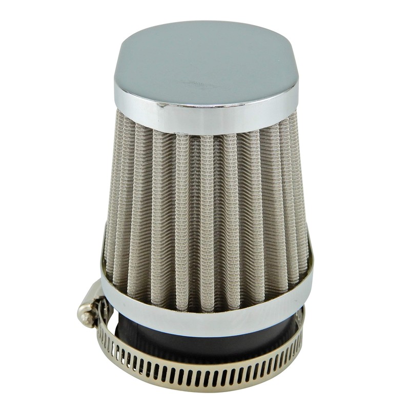 Ager 54mm Oval Power Filter, Stainless Steel, Silver, 4 Pack