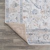 JONATHAN Y WSH321B-5 Brandy Rustic Border Low-Pile Machine-Washable Area Rug,