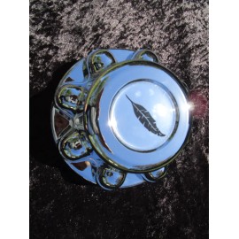 FEATHERLITE 8 Lug 6.5" w/ 13/16" Lug Nut Trailer Chrome Center Hub Cap Hubcap