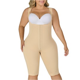M&D Post Surgery Stage 2 BBL Compression Garment Fajas Colombiana Post OP | Shapewear for Women Beige X-Small