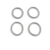Silver spring hair tie (WFJ0MZO) / 스프링머리끈 은색 (WFJ0MZO)