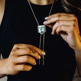 Montana Silversmiths Giddy Up Bolo Necklace