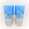 Bud Light Seltzer Glasses - Set of 2