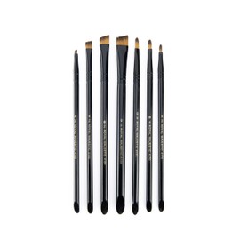 Royal and Langnickel Majestic Premium Filbert and Angular Brush Set (Pack of 7)
