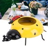 5.4cm Diameter Flower Pot Decor Ladybug Shaped Smoothing Surfaces Iron