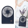Desk Fan Foldable Portable Strong Wind Desktop Table Cooling Fan