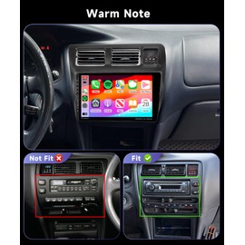 8Core 4G 64G Car Stereo for Toyota Corolla 1991-1997 Radio (Manual A/C) with 9inch 1280*720P HD IPS Touch Screen Wireless CarPlay Android Auto MirrorLink DSP 32EQ GPS WiFi 5.0 Bluetooth Backup Camera